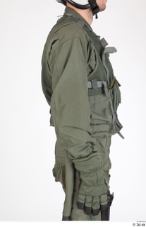  Photos Army Pilot in uniform 1 Army Pilot Green uniform jacket upper body 0019.jpg